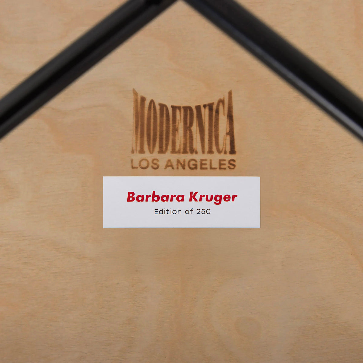 Case Study® Fiberglass Barbara Kruger Aiko Table