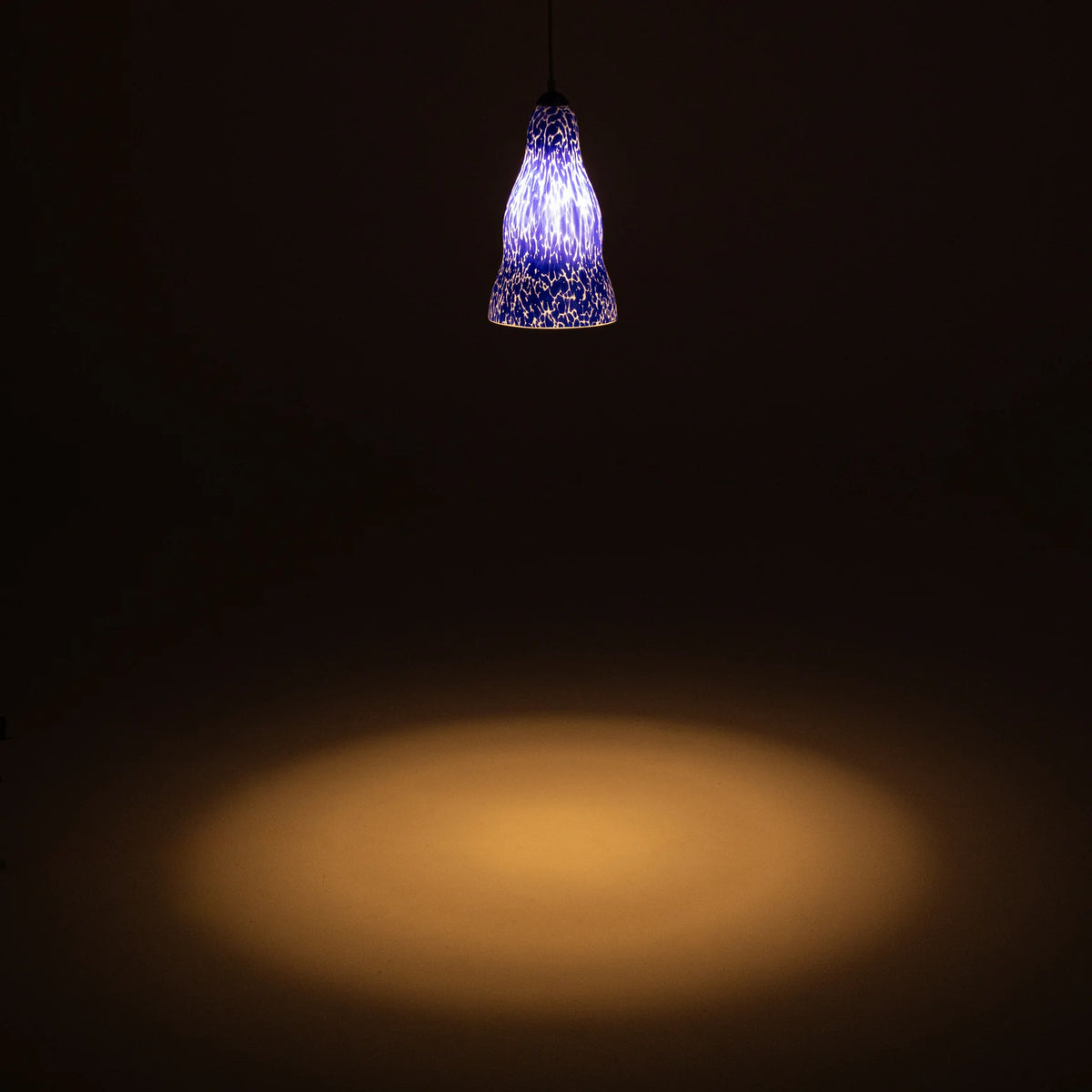 Murano Cobalt Pendant Lamp