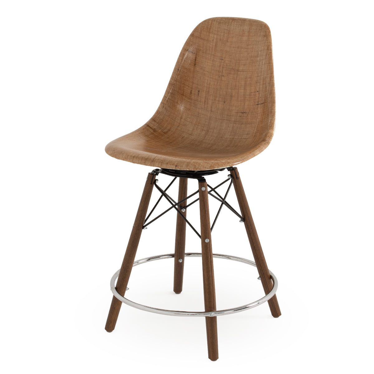 Case Study® Fiberglass Burlap Side Chair