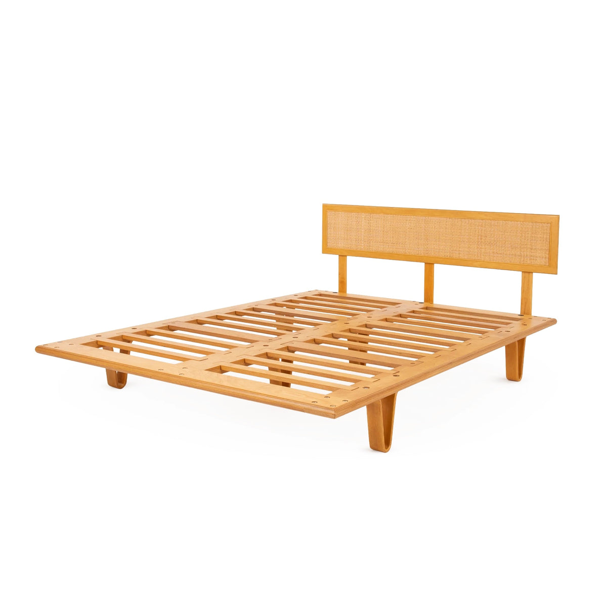 Case Study® Bentwood Bed with Cane Headboard