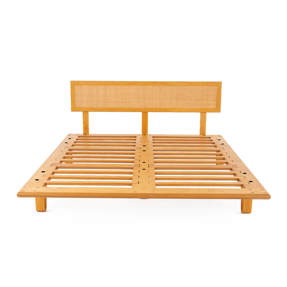 Case Study® Bentwood Bed with Cane Headboard