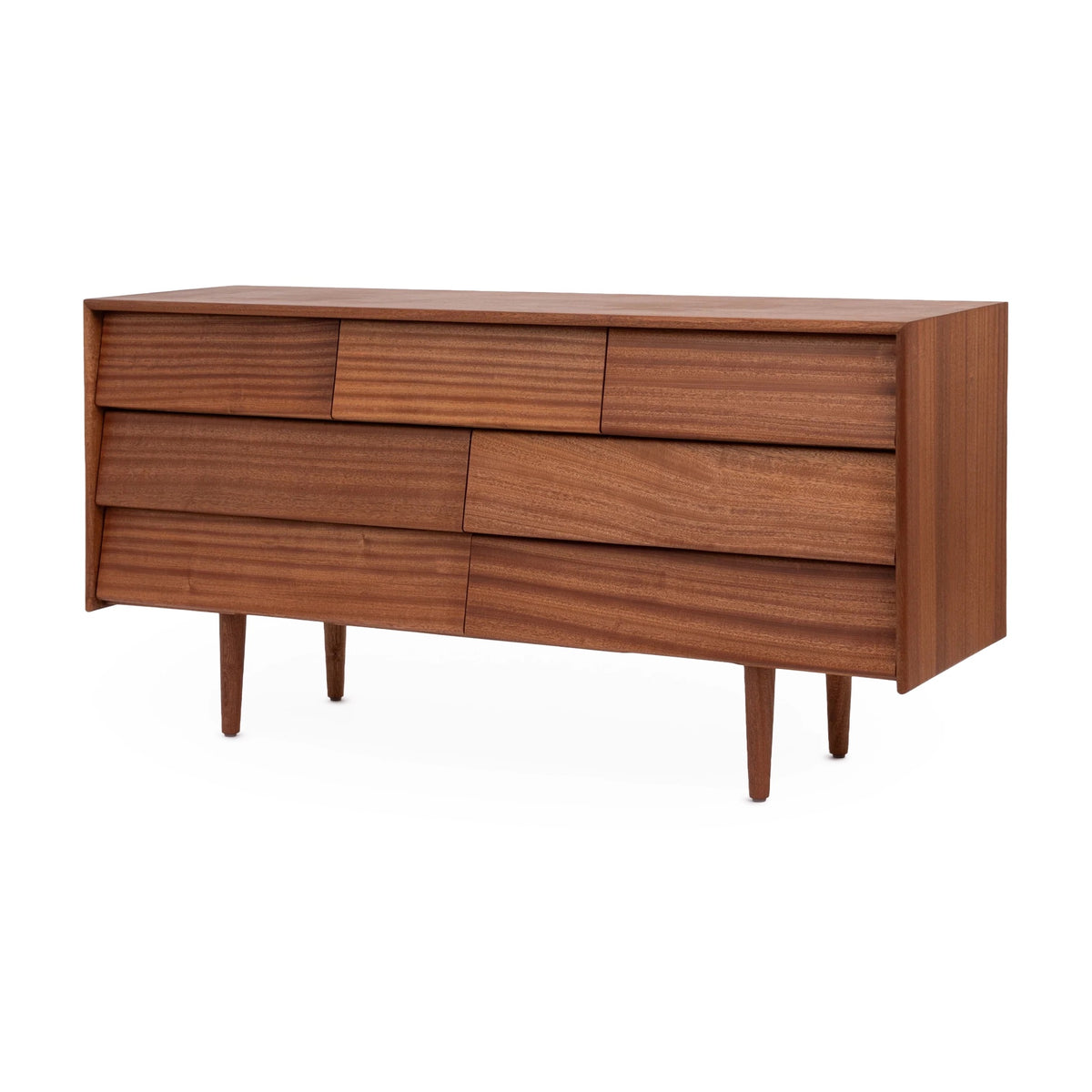 Case Study® Solid Wood Seven Drawer Dresser