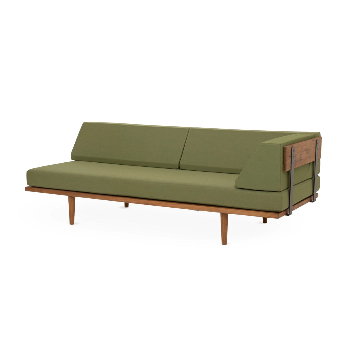 Case Study® Solid Wood Outdoor Daybed with Arm