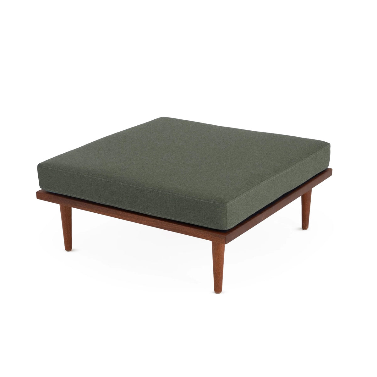 Case Study® Solid Wood Outdoor Daybed Convertible Square Ottoman