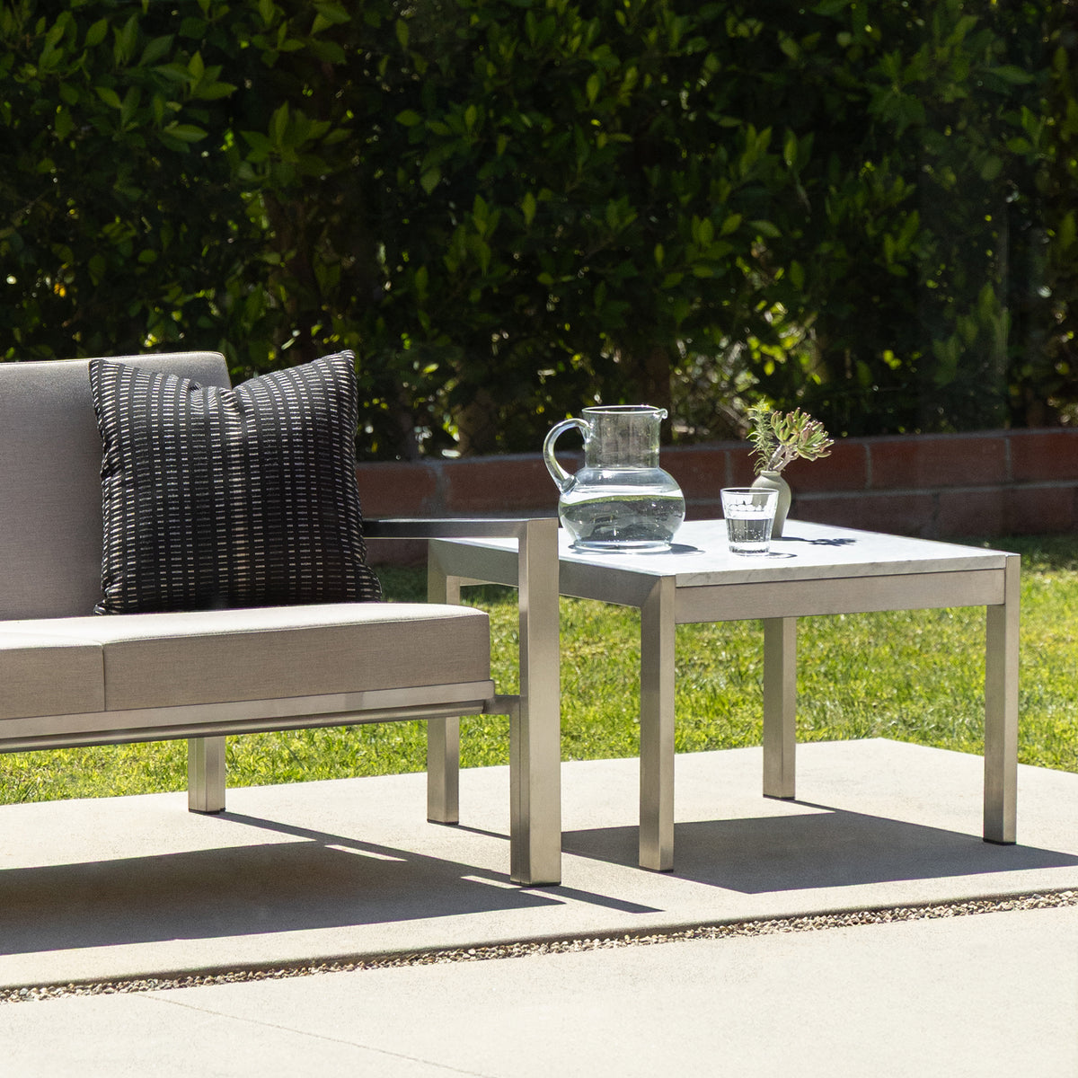 Case Study® Stainless Steel Side High Table