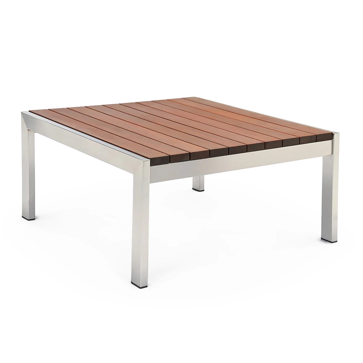 Case Study® Stainless Steel Square Coffee Table