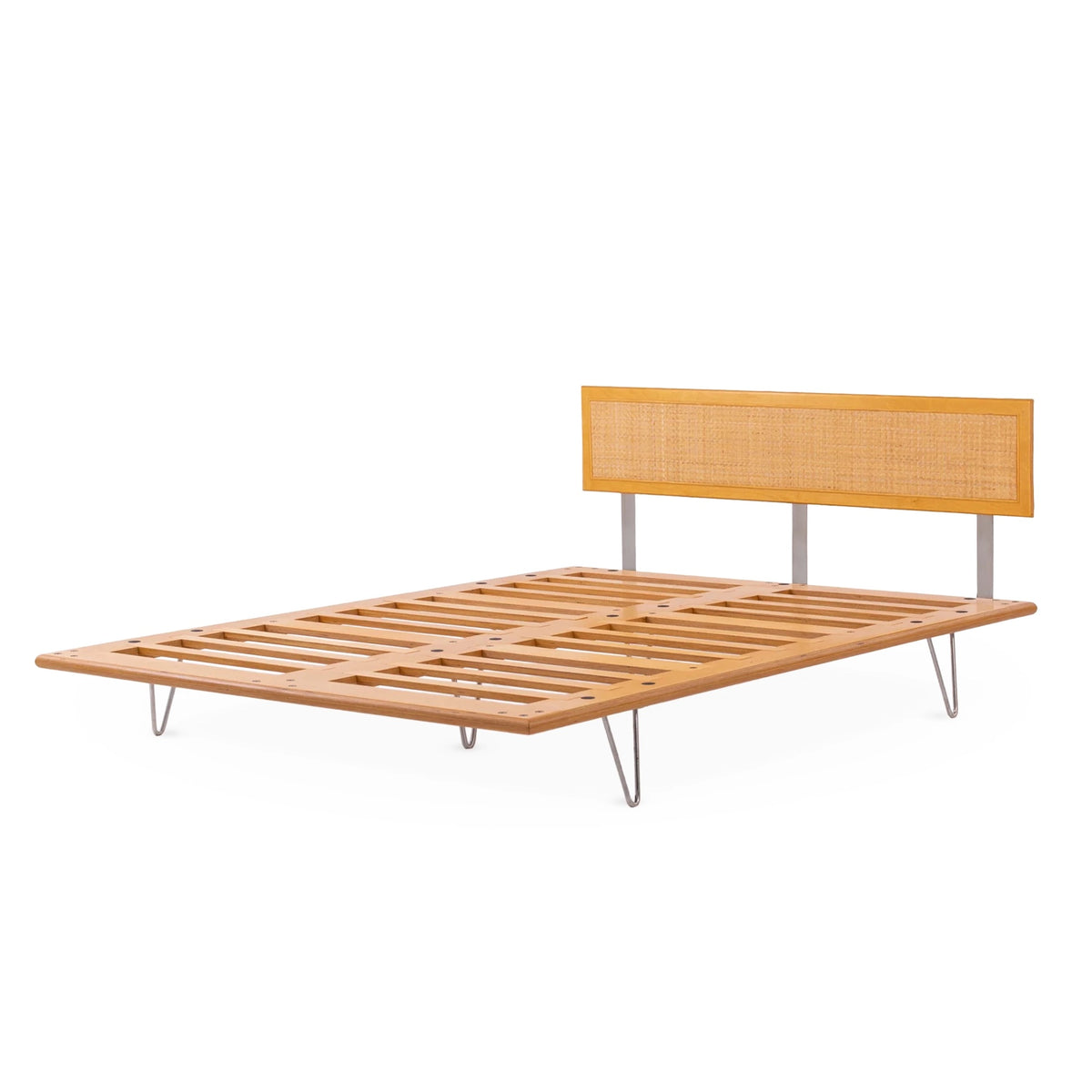 Case Study® V-Leg Bed with Cane Headboard