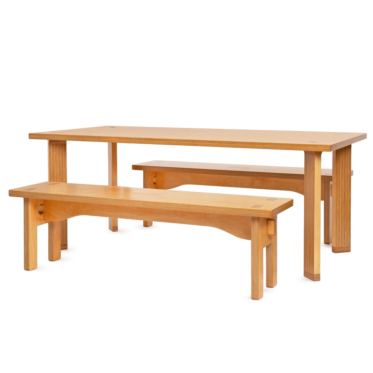 Tenon Dining Table and Bench Bundle