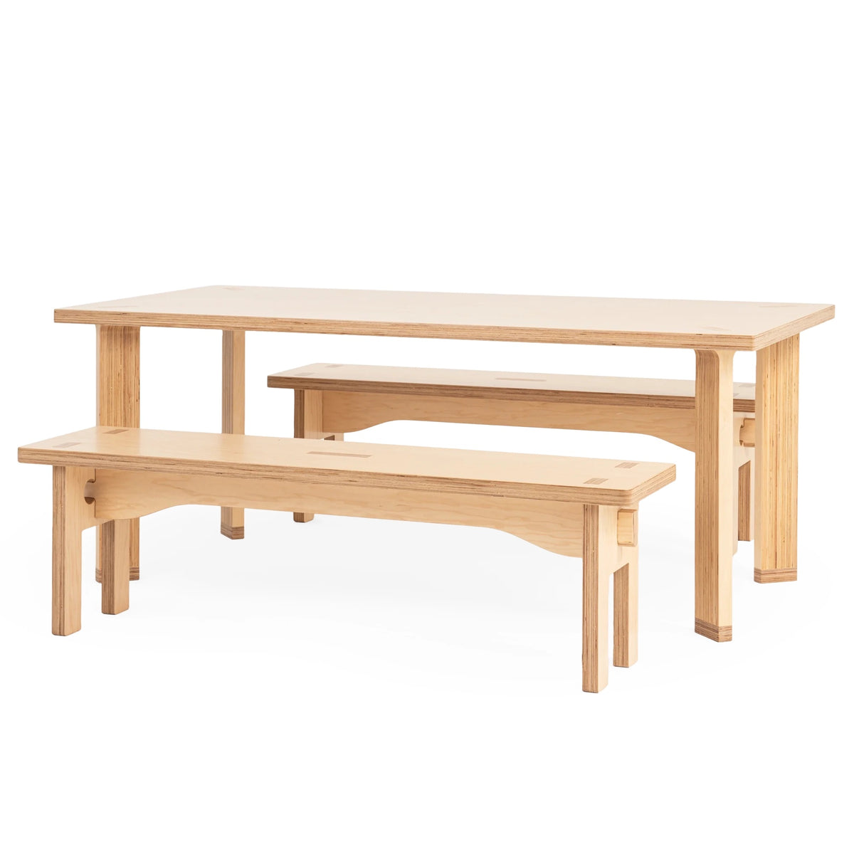 Tenon Dining Table and Bench Bundle